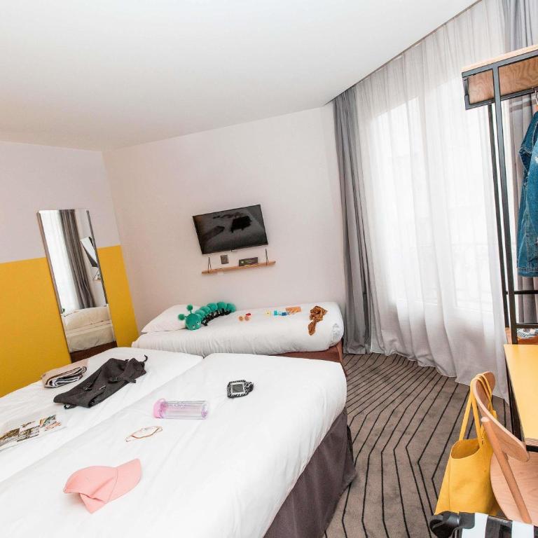 ibis Styles Paris Nation Porte De Montreuil - Chambre Triple Standard avec 2 Lits Simples et Canapé-Lit - 2