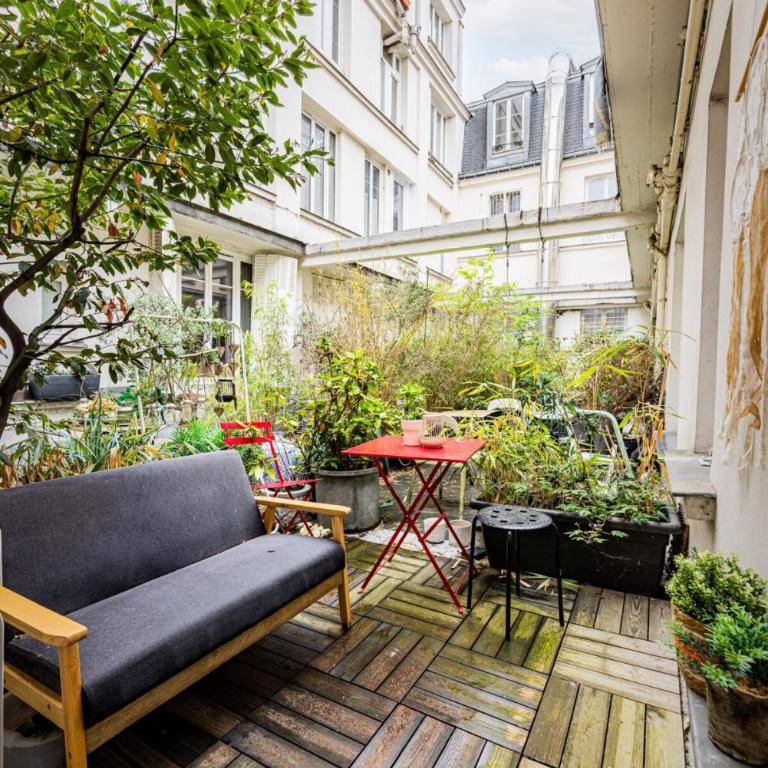 Paris 3rd arrondissement Temple République Studio - Studio Lit Queen-Size - 3