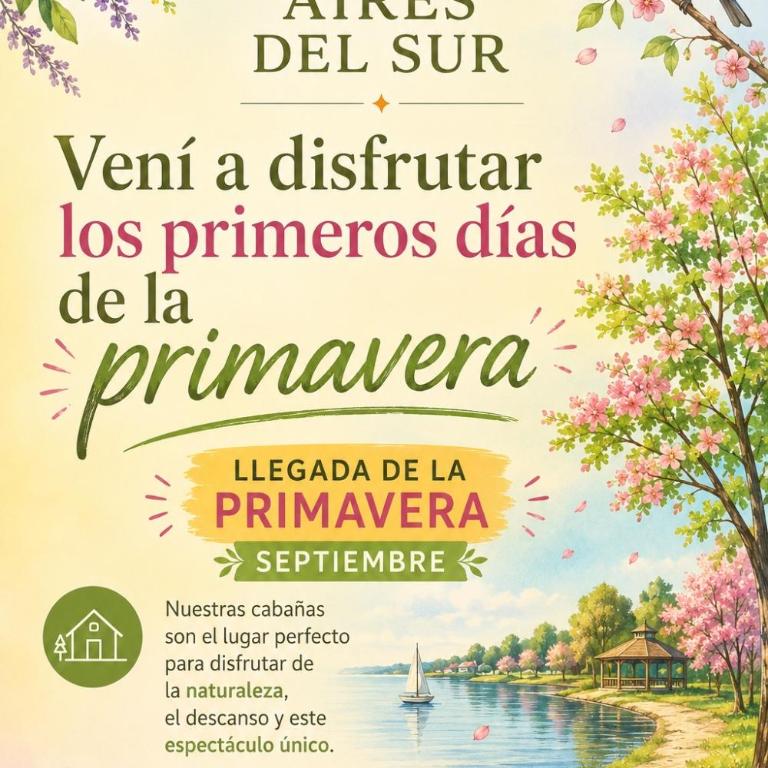 Cabañas Aires del Sur, con gran parque y pileta - Apartamento de 1 dormitorio - 2