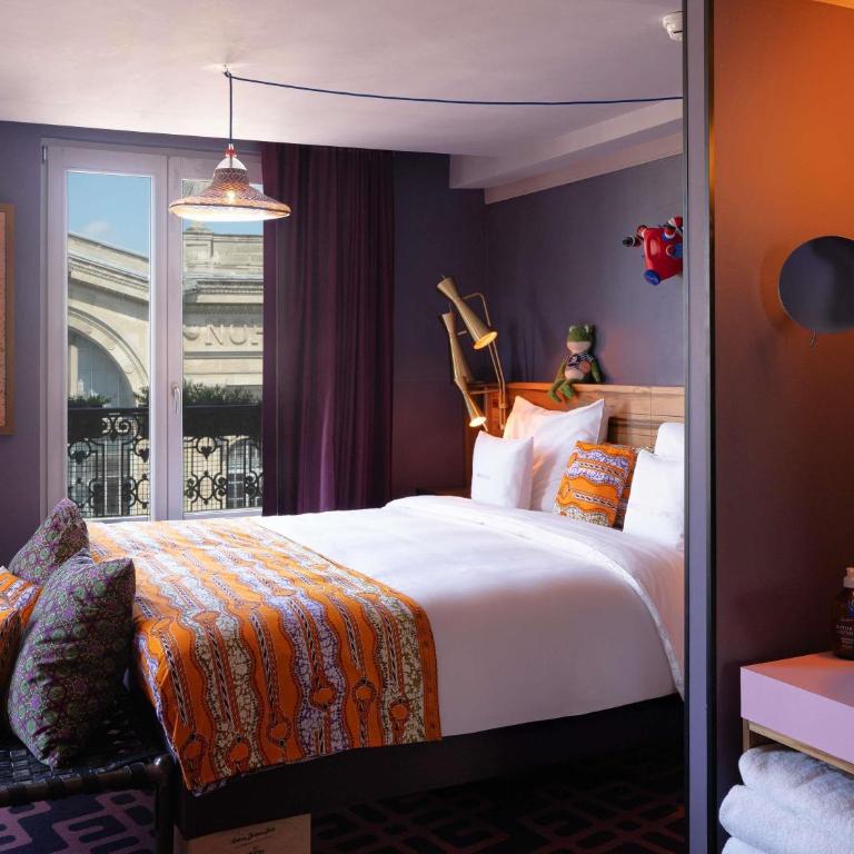 25hours Hotel Terminus Nord - Très Grand Hébergement avec Balcon - Vue sur Paris - 1