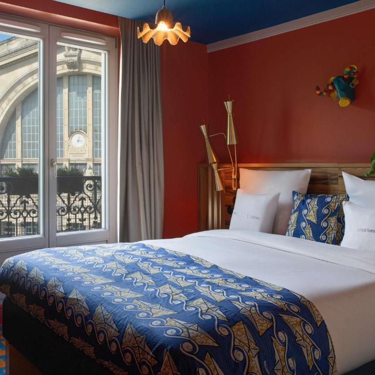 25hours Hotel Terminus Nord - Hébergement Moyen avec Balcon - Vue sur Paris - 2