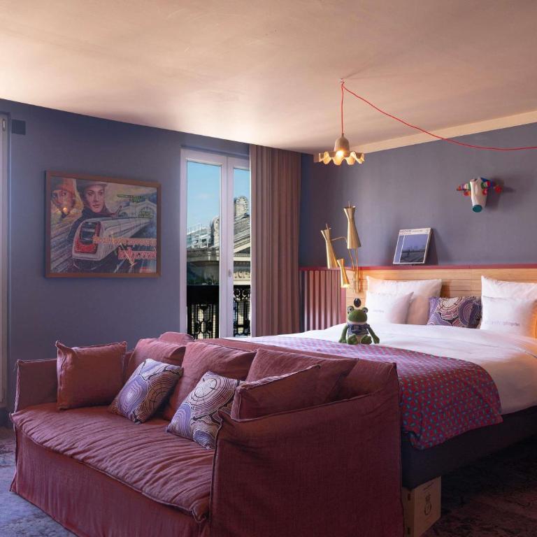 25hours Hotel Terminus Nord - Très Grand Hébergement avec Balcon - Vue sur Paris - 3
