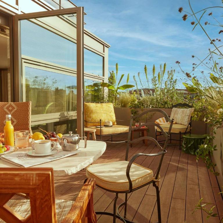 Mondrian Bordeaux Les Carmes - Chambre Deluxe avec Terrasse et Grand Lit - 4
