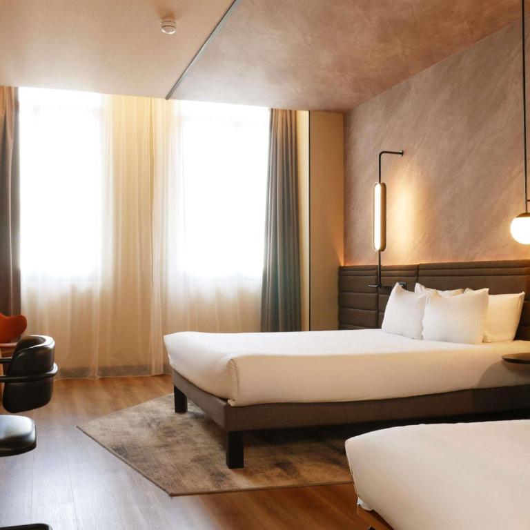 Novotel Rouen Centre Cathédrale - Chambre Triple avec 1 Lit Double et 1 Lit Simple - Vue sur Seine ou sur Cour - 7