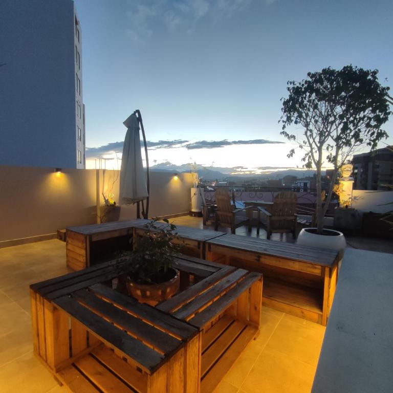 Apartamento privado con terrazas y Tv giratoria l Hasta 4 huéspedes - Apartment with City View - 6