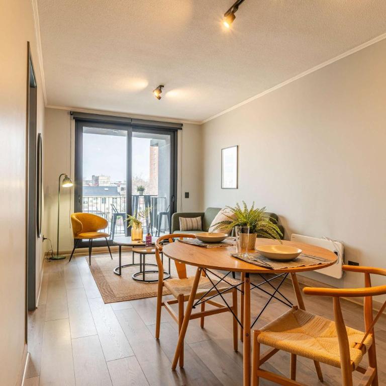 HOM I Terraza BarrioItalia Providencia Parking I FB 7 0 3 - Apartamento - 4