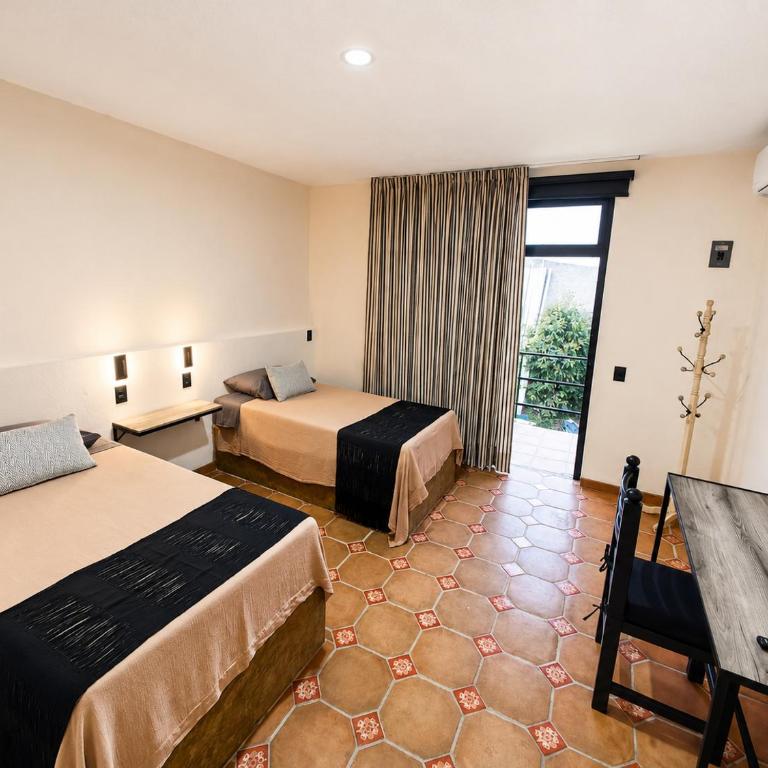 Mexhicco33 - Chambre Lits Jumeaux avec Salle de Bains Privative - 7