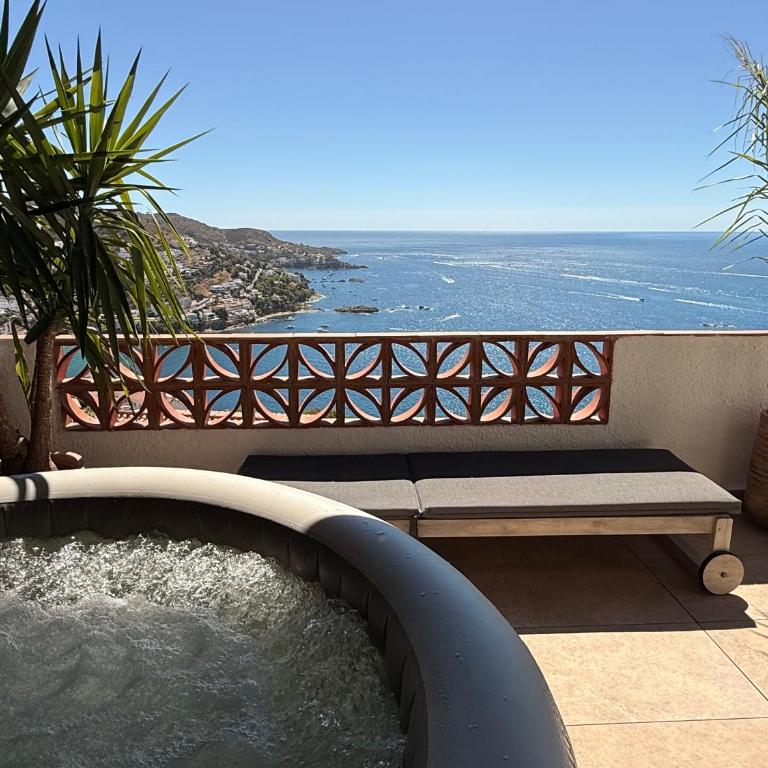 Villa à Canyelles, piscine et SPA à bulles privés , vue panoramique - Villa mit 3 Schlafzimmern - 32