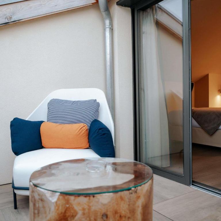 Keystone Hotel & Spa Lyon - Handwritten Collection - Chambre Double de Luxe avec Terrasse et Jardin - 1