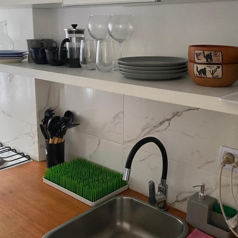 Depto con Terraza Privada - Cerca De Todo - One-Bedroom Apartment - 8