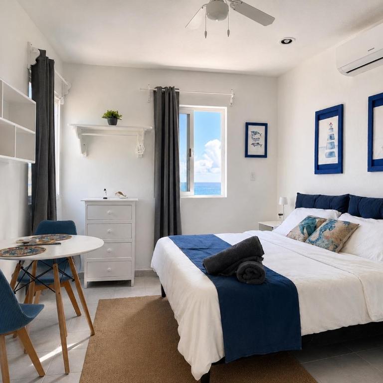 "Casitas Arcoiris" Excelente ubicación - Petfriendly - Studio - Vue sur Mer - 5