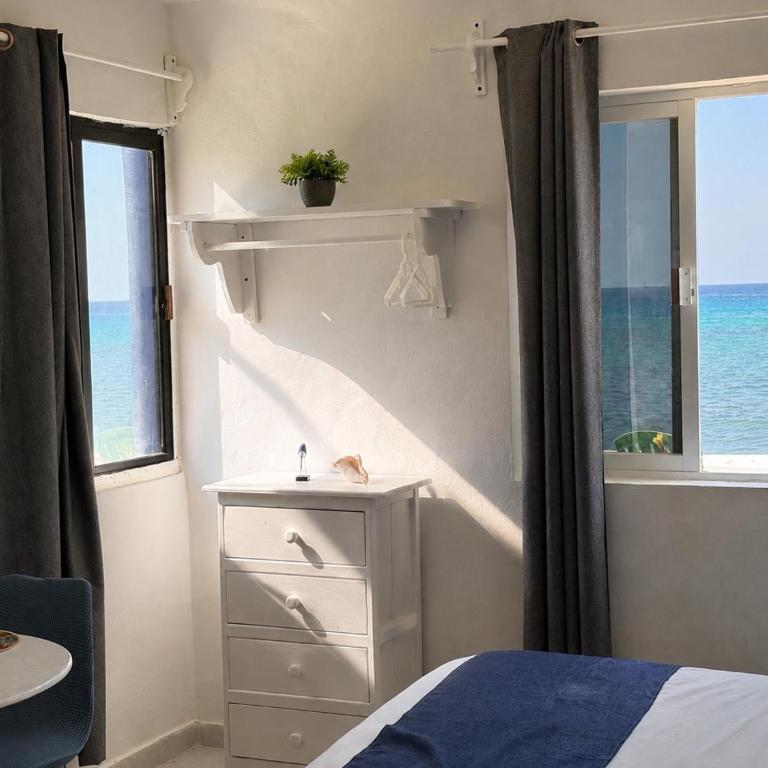"Casitas Arcoiris" Excelente ubicación - Petfriendly - Studio - Vue sur Mer - 7