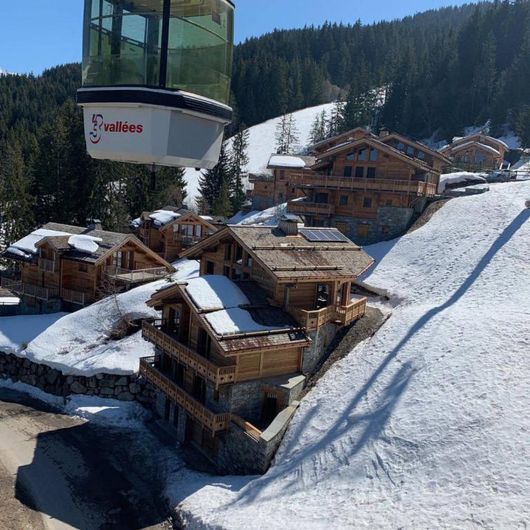 Chalet Yoom – 13 pers. – Sauna Superbe Vue – Proche des pistes – Courchevel La Tania - Chalet - 17
