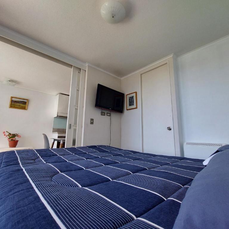 Departamento amoblado cercano al metro y central - Apartamento de 1 dormitorio - 2