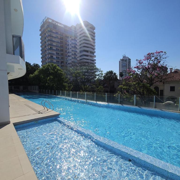 Mirador Las Américas - Piscina y vista a la ciudad - One-Bedroom Apartment - 5