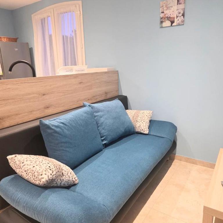 LE BARCARES - logement "Ecume" 3 étoiles, clim, wifi, parking, terrasse, plage et village de Noël à pied - 4 personnes - Apartamento de 2 dormitorios - 12