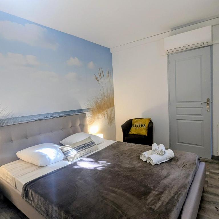A Saint Aygulf, calme avec jardin privatif près de la mer - Apartamento de 1 dormitorio - 6