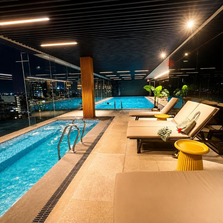 Depto Premium con Alberca, Gym, Spa y Más Cerca del Monumento a la Revolución - Apartamento de 1 dormitorio - 41