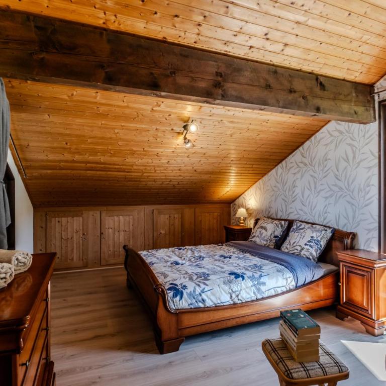 Refuge, au pied des pistes, vue lac et montagnes - Appartement 3 Chambres avec Vue sur l'Eau - 5