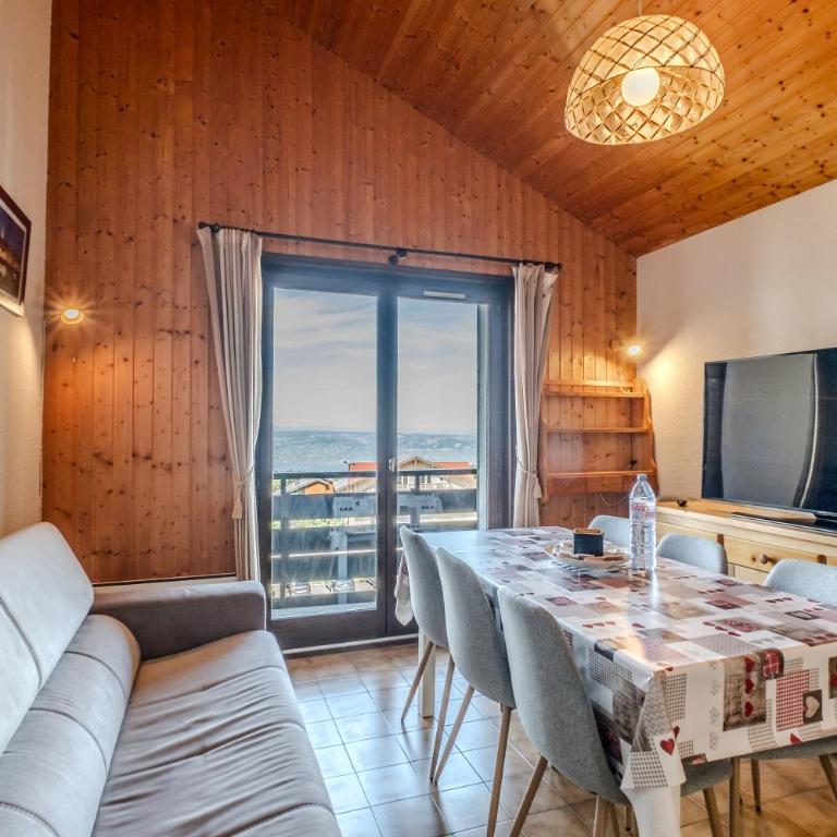 Refuge, au pied des pistes, vue lac et montagnes - Appartement 3 Chambres avec Vue sur l'Eau - 16