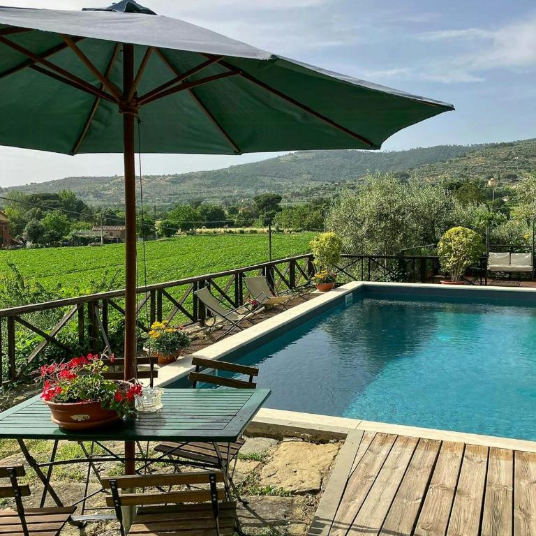 Pool villa with panoramic view in Cortona - Casa Vacanze - 1