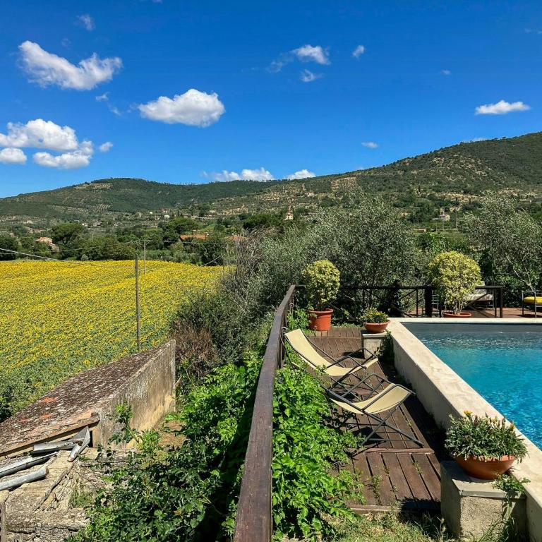 Pool villa with panoramic view in Cortona - Casa Vacanze - 38