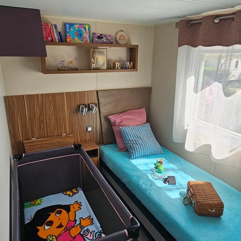 Mobil-home Évasion Valras tout confort 40 m2 - Camping Les Sables du Midi Valras-Plage - Bungalow mit 3 Schlafzimmern - 41