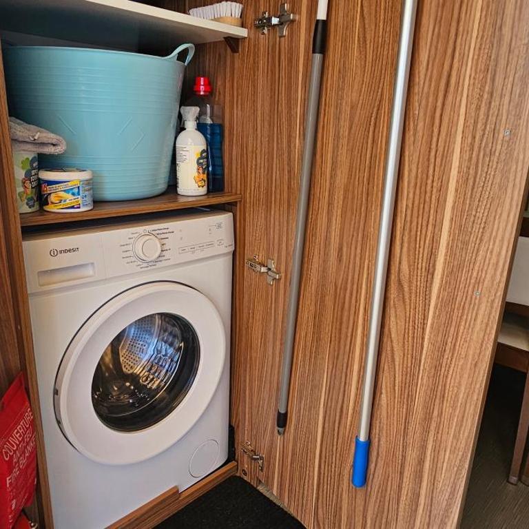 Mobil-home Évasion Valras tout confort 40 m2 - Camping Les Sables du Midi Valras-Plage - Bungalow mit 3 Schlafzimmern - 14