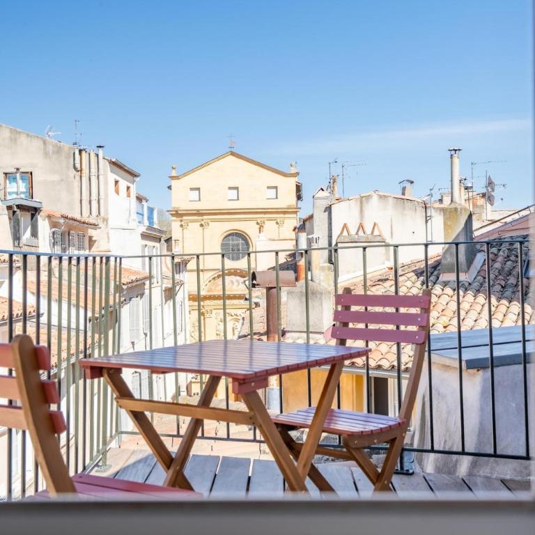 Les Heures Bleues with panoramic views of Aix - Appartement 1 Chambre - 1