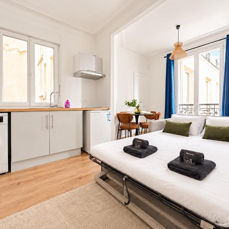 Canal Saint-Martin, proche Marais, Paris à pied, métro à 3 min - Apartment mit 1 Schlafzimmer - 4