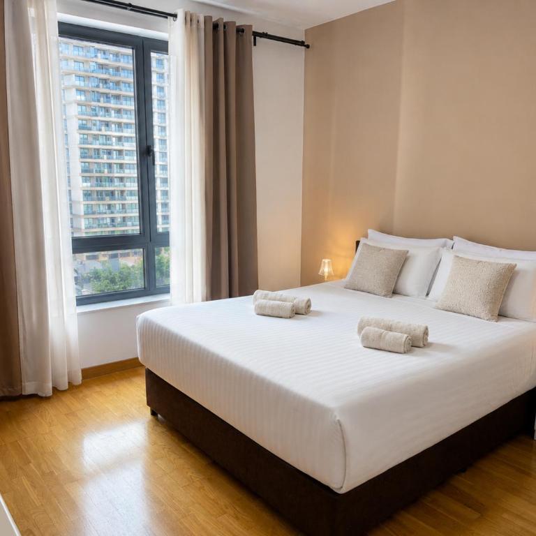 Beograd na vodi Belgrade waterfront - River and Tower view apartmant - One-Bedroom Apartment - 8