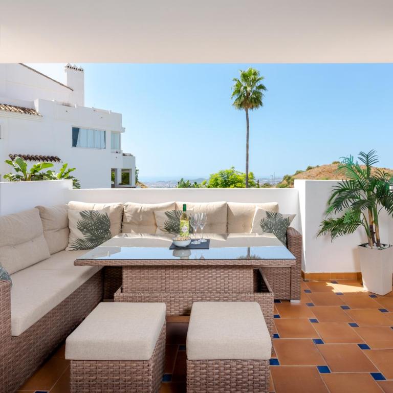Finca San Antonio Mijas II - Sea View Apartment with Pool & Terrace in Mijas Pueblo - Apartamento con vistas al mar - 8