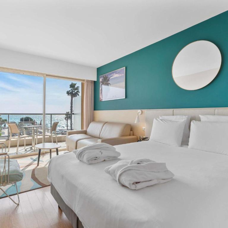 Mercure Villeneuve Loubet Plage - Chambre Supérieure avec Terrasse - Vue sur Mer - 1