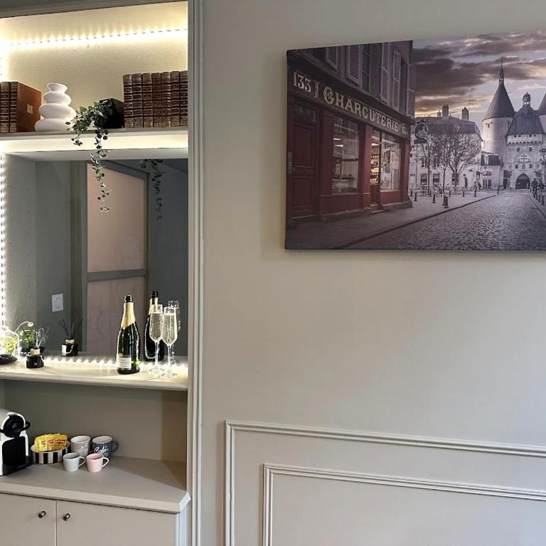 N Sur la Place Romantique Balneo in Nancy - Appartement 1 Chambre - 22