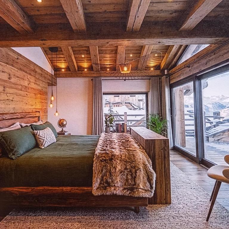 Chalet Bouleaux ski in/out - Budget Doppelzimmer - 2