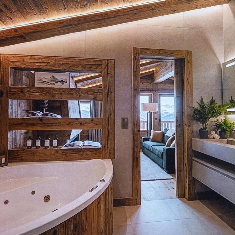 Chalet Bouleaux ski in/out - Apartment mit 4 Schlafzimmern - 10