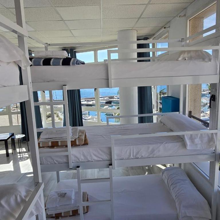 Albergue Club Náutico de Águilas - Camera Familiare con Vista Mare - 21