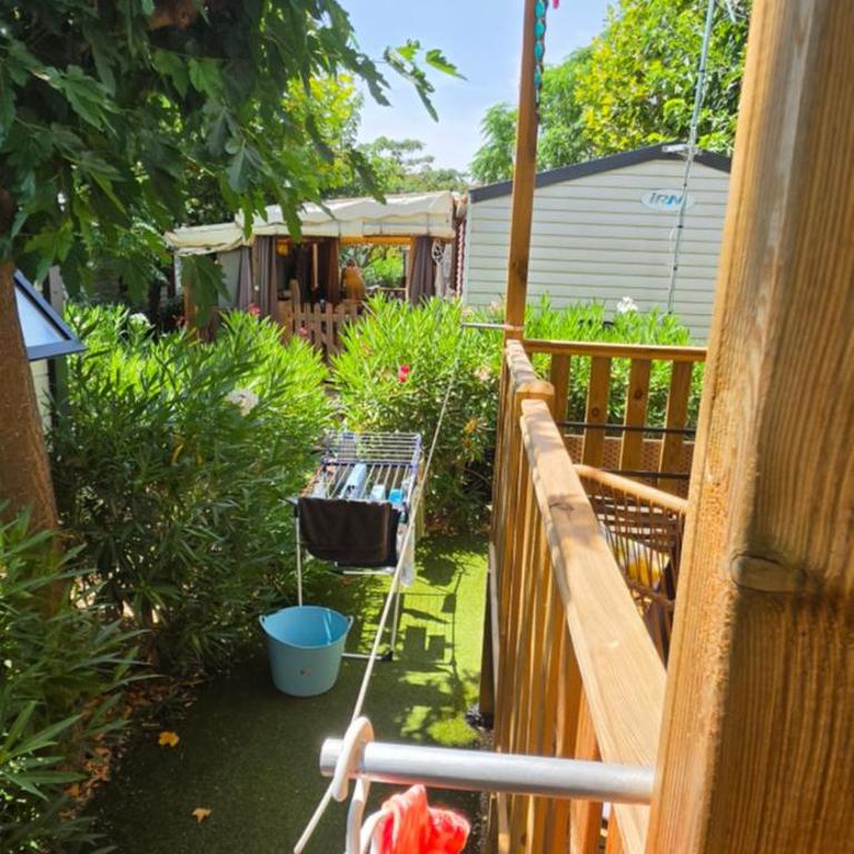 Mobil-home Évasion Valras tout confort 40 m2 - Camping Les Sables du Midi Valras-Plage - Bungalow mit 3 Schlafzimmern - 59