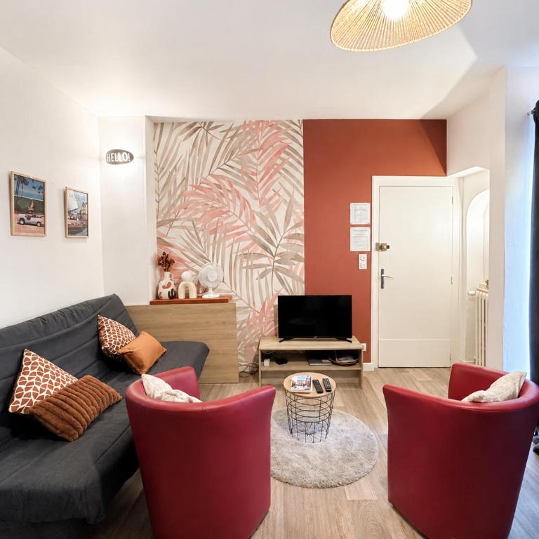 Le Clos des Baleines RDC avec jardin et 1 place de parking privée dans un garage - Appartement 1 Chambre - 1