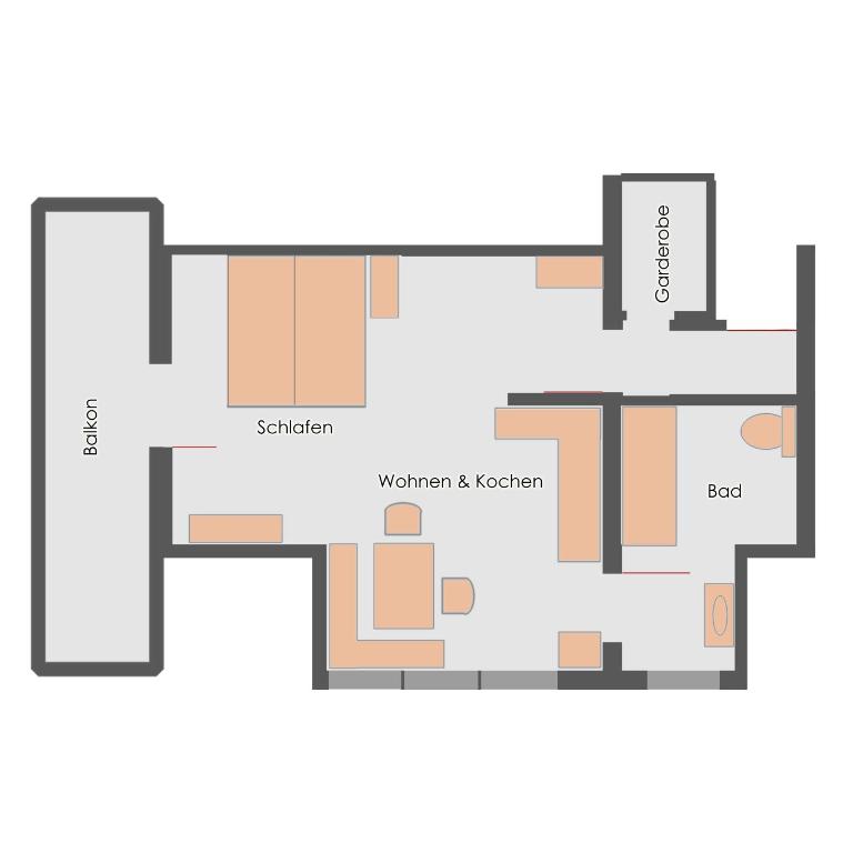 Ferienhaus Bach Gotthard - Apartamento con vistas a las montañas - 13