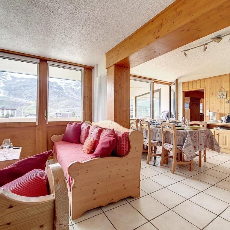 Résidence Aravis - Appartement spacieux · Skis aux pieds · Balcon vue station MAE-0244 - Appartement - 7