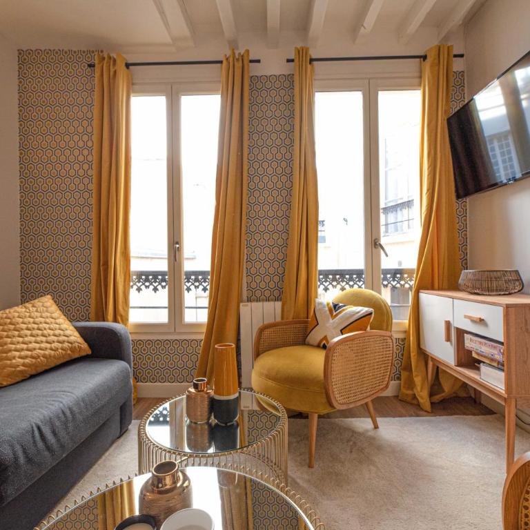 Beautiful Studio in Ile Saint Louis - Studio Lit King-Size avec Canapé-Lit - 8