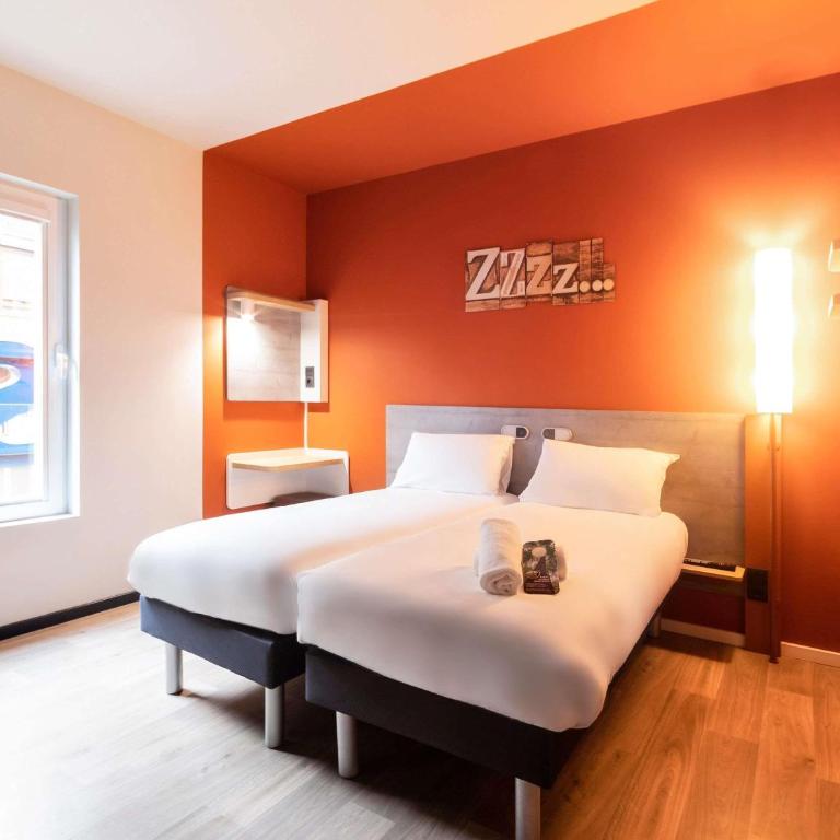 ibis budget Bilbao City - Habitación Doble adaptada para personas con discapacidad - 2 camas - 4