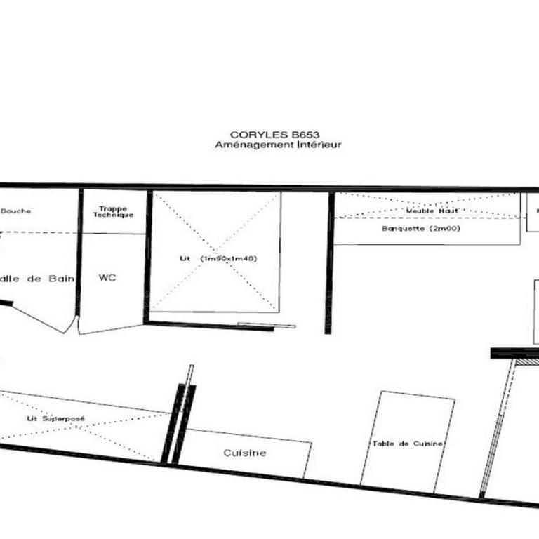 Résidence Coryles B - Appartement confortable · Accès direct aux pistes · Parking inclus MAE-1014 - Appartement - 22