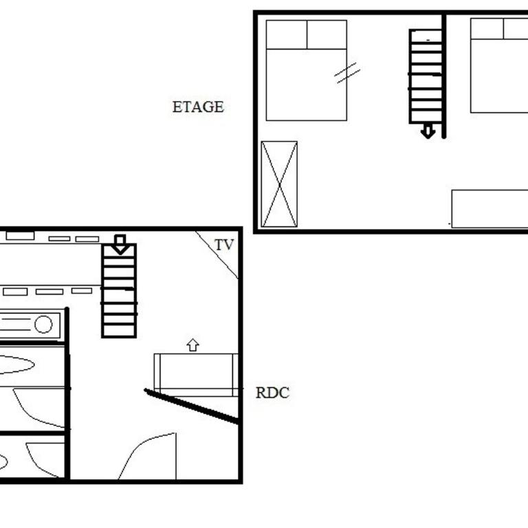 Résidence Gentianes - Appartement duplex · Proche des pistes · Balcon est MAE-2104 - Appartamento - 15