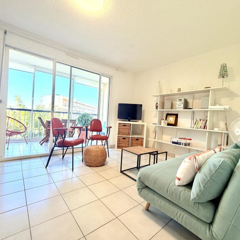 Appart Bord de Mer, Parking privé gratuit,Pour 2 ou 4pers - Apartment mit 1 Schlafzimmer - 1