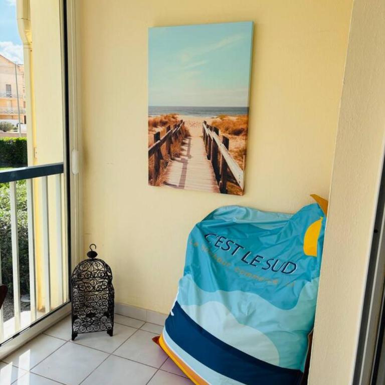 Appart Bord de Mer, Parking privé gratuit,Pour 2 ou 4pers - Apartment mit 1 Schlafzimmer - 10