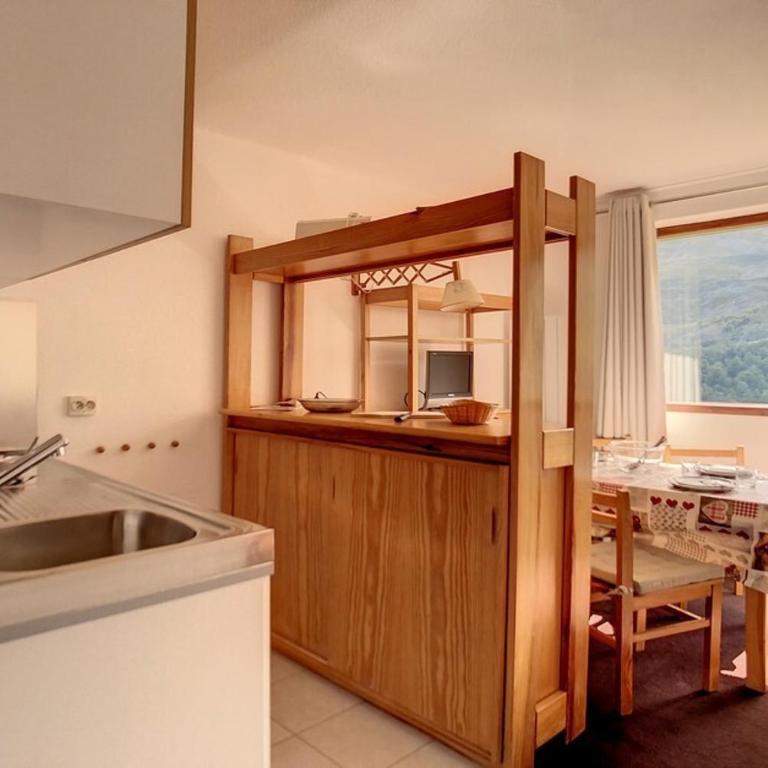 Résidence Sarvan - Appartement lumineux · Départ et retour skis aux pieds · Balcon MAE-2494 - Studio - 6