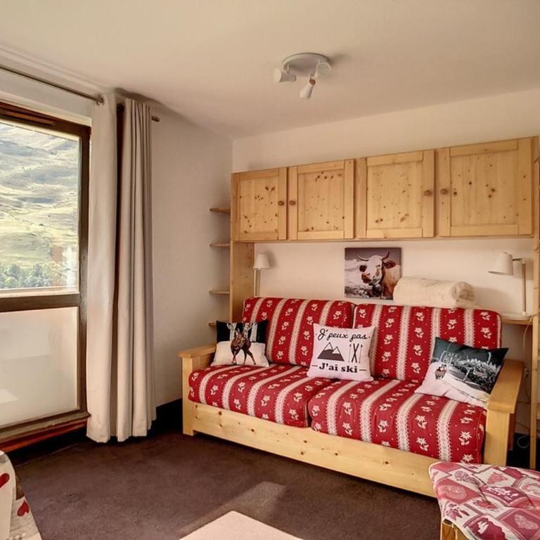 Résidence Sarvan - Appartement lumineux · Départ et retour skis aux pieds · Balcon MAE-2494 - Studio - 9