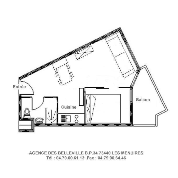 Résidence Median - Appartement confortable · Proche des pistes · Balcon MAE-2574 - Appartamento - 12
